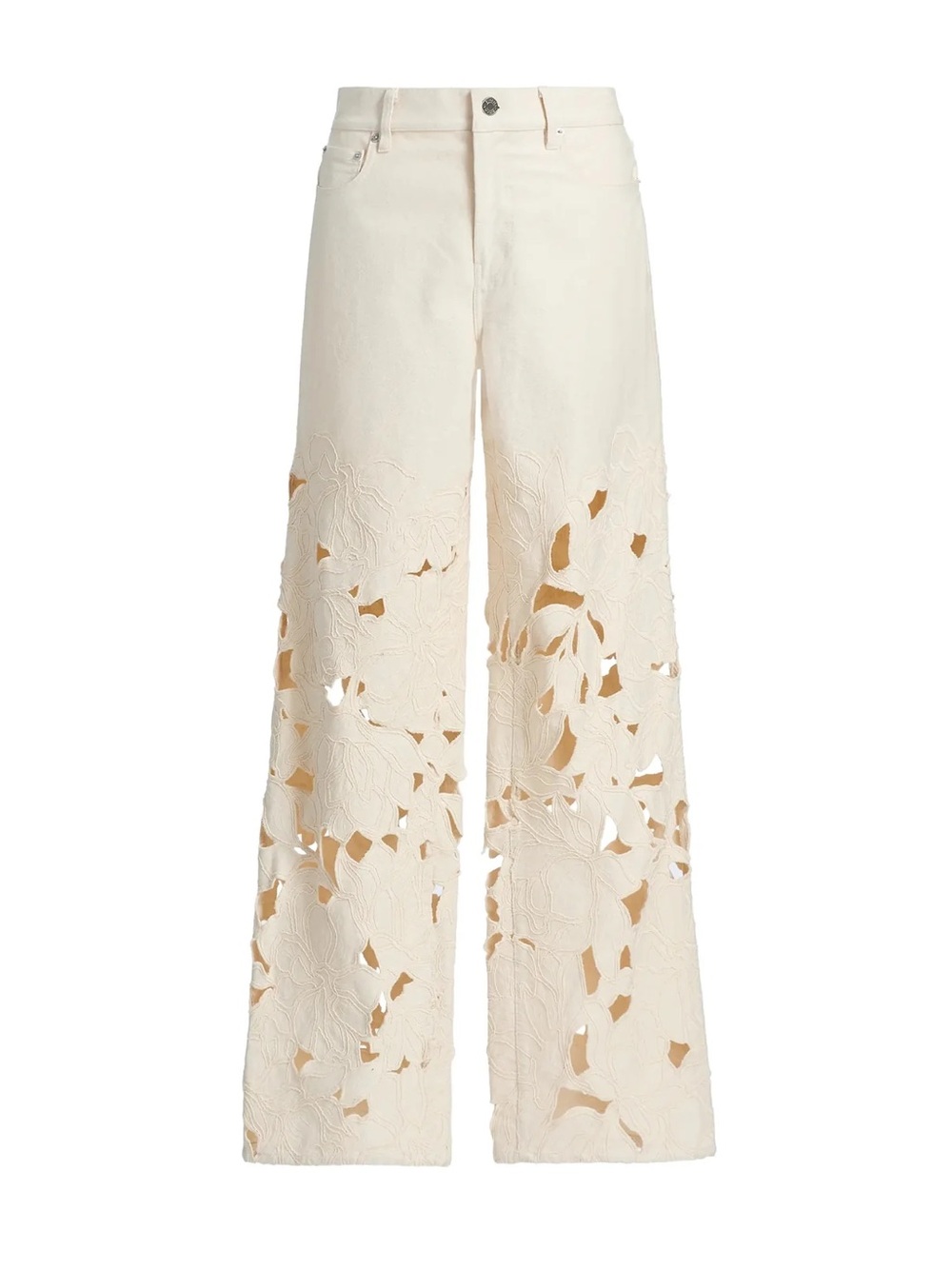 Betty Floral Cutout Jeans